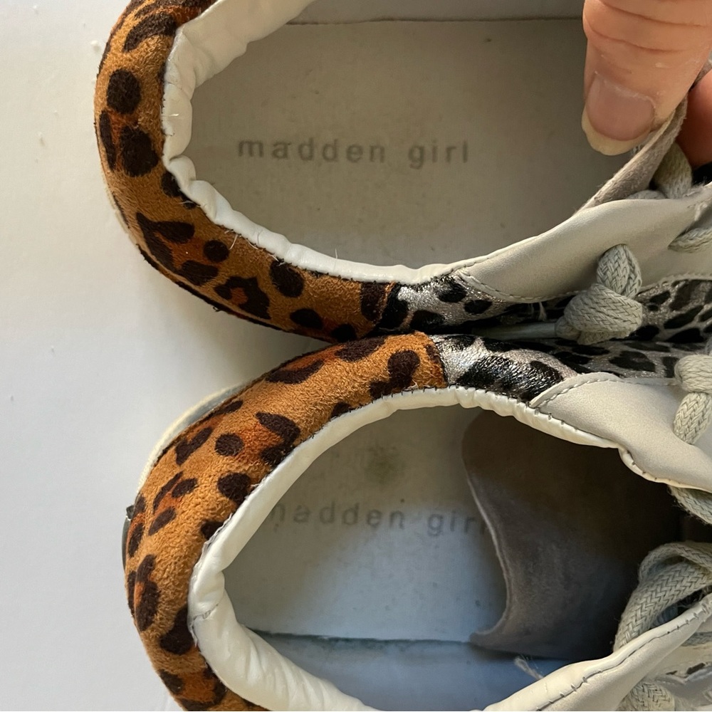 Madden Girl Lark Women’s Leopard Sneakers 9 - Picture 5 of 10